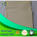 Papel de papelão de cor branca pré-impresso Papel de cartão offset